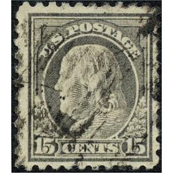 #475 15¢ Franklin, Gray