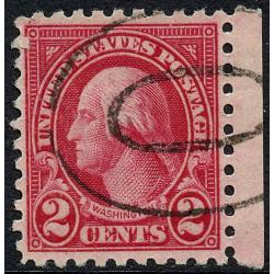 #583 Washington 2¢ Carmine, Perf. 10