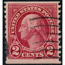 #599 Washington 2¢ Carmine, Type I