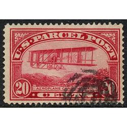 # Q8 20¢ Airplane, Carmine Rose