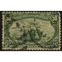 #291 50¢ Mining Prospector, Sage Green