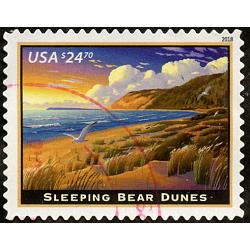 #5258 Sleeping Bears Dunes, Express Mail (USED)