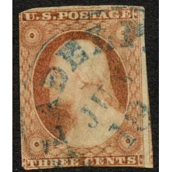 #11 3¢ Washington, Fine