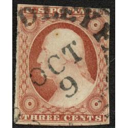 #11 3¢ Washington, Fine - Very Fine