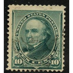#226 10¢ Webster, Green