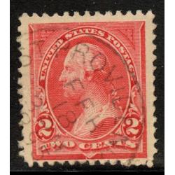 #250 2¢ Washington, Carmine