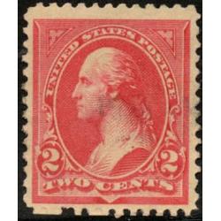 #252 2¢ Washington, Carmine