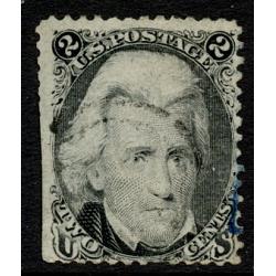 #73 2¢ Jackson, 1862-66 Issue
