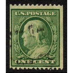#348 1¢ Franklin, Green