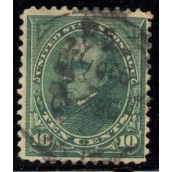 #273 10¢ Webster, Dark Green