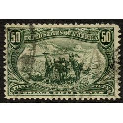 #291 50¢ Mining Prospector, Sage Green