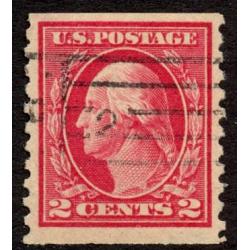 #444 2¢ Washington, Carmine, Type I