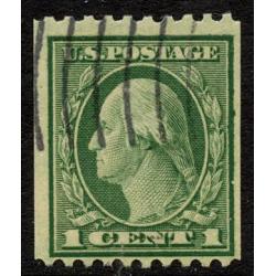 #448 1¢ Washington, Green