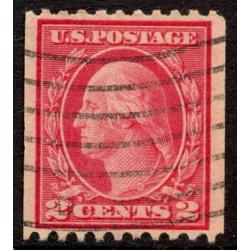 #450 2¢ Washington, Carmine Type III