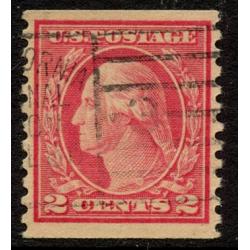 #454 Washington 2¢ Red, Type II