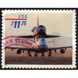 #3262 $11.75 Express Mail, Piggyback Shuttle (Used)