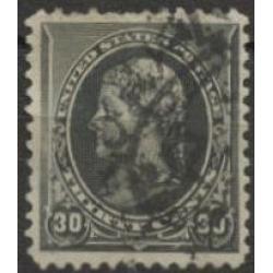 #228 30¢ Jefferson, Black