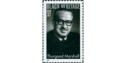 #3746 Thurgood Marshall American Jurist, Black Heritage Series