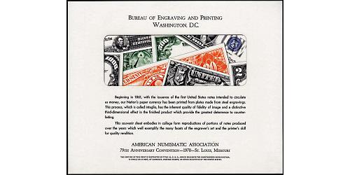 # B7 American Numismatic Asociation, 1970