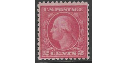 #540 Washington 2¢ Type III, Fine VLH