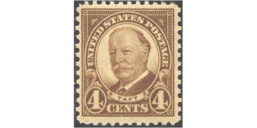 #685 4¢ Taft, Brown