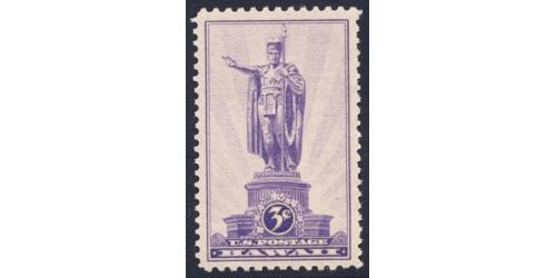 #799 3¢ Hawaii Territory, Violet