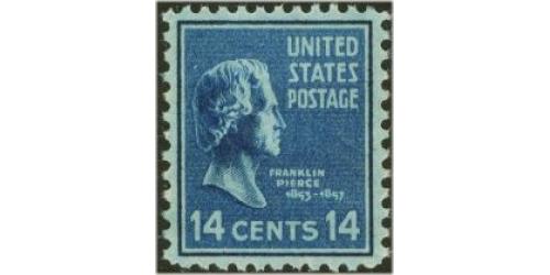 #819 14¢ Franklin Pierce