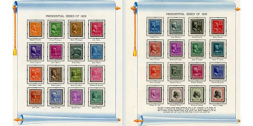 # 803-834 Complete Set of 32 Presidents