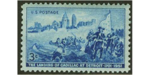 #1000 Landing of Cadillac, Detroit