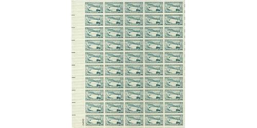 #1009 Grand Coulee Dam 50th Anniversary, Sheet of 50