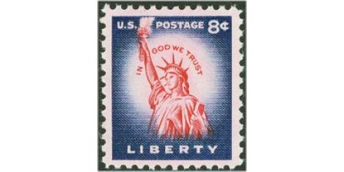 #1041 Liberty, Original Flat Press