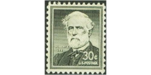 #1049 Robert E. Lee, Wet Printing