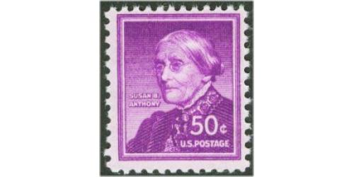 #1051 Susan B. Anthony, Wet Printing