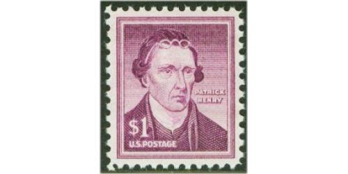 #1052 Patrick Henry, Wet Printing