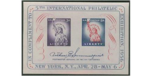 #1075 FIPEX Souvenir Sheet