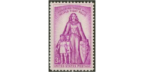 #1087 Polio, March of Dimes
