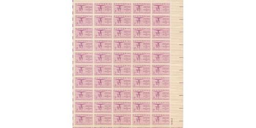#1089 Architects Institute, Sheet of 50 Stamps