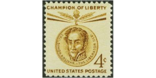 #1110 Simon Bolivar, Venezuelan Military and Political Leader