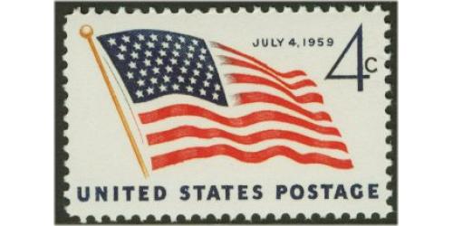 #1132,  49 Star Flag