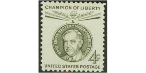 #1136 Ernst Reuter, Mayor of West Berlin