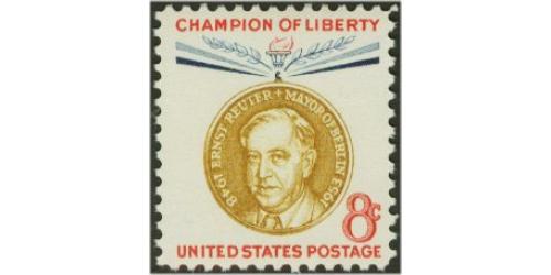 #1137 Ernst Reuter, Mayor of West Berlin