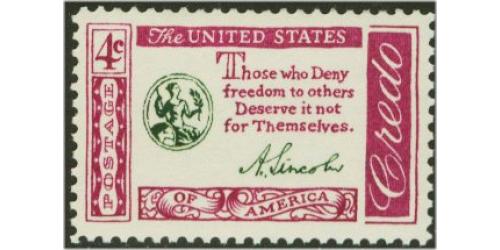 #1143 Credo - Abraham Lincoln