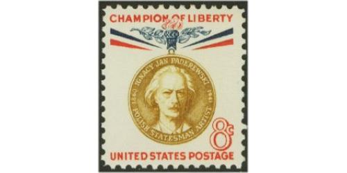 #1160 Ignacy Paderewski, Polish Pianist, Composer, Diplomat, Politician