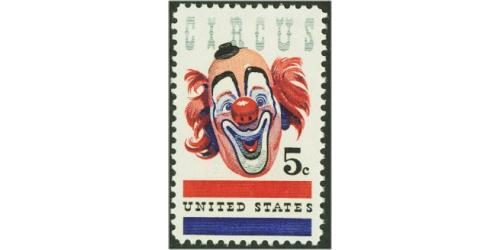 #1309 American Circus Clown