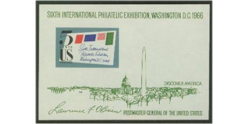 #1311 SIPEX Souvenir Sheet