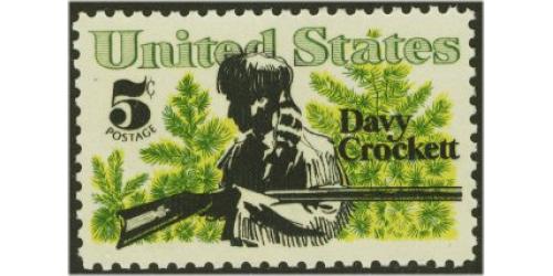 #1330 Davy Crockett, American Folk Hero