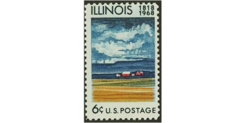 #1339 Illinois Statehood, 150th Anniversary