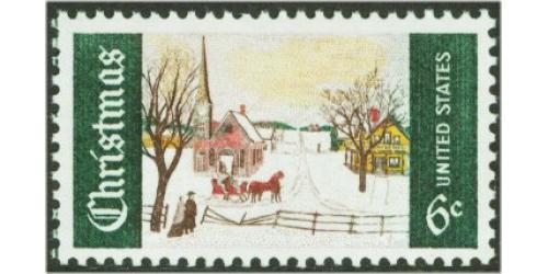 #1384 Christmas, Winter Sunday