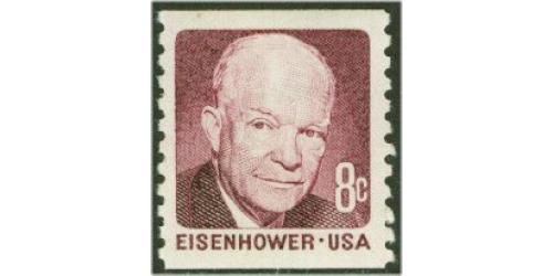 #1402 8¢ Eisenhower, Coil