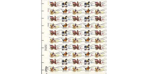 #1415a-18a Christmas Toys Precancelled, Sheet of 50 Stamps